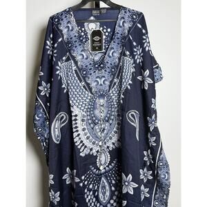 Kaftan Dresses for Women Beach Coverups, One Size Kaftans